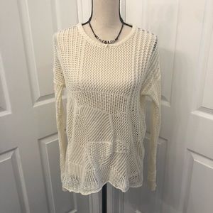 Volcom Crochet Long Sleeve top